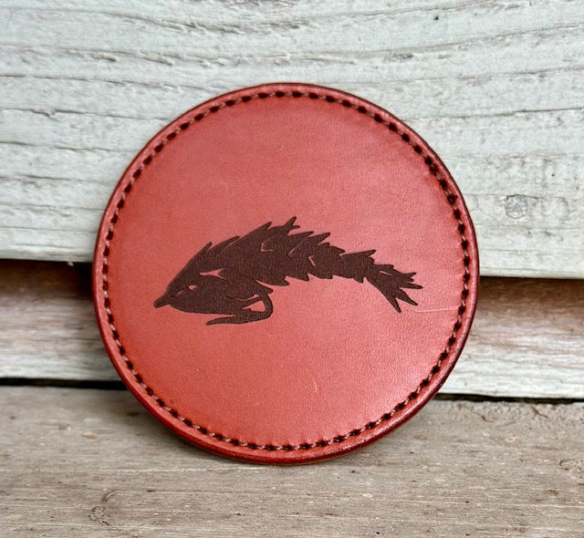 Leather “Change Your Game” Coasters