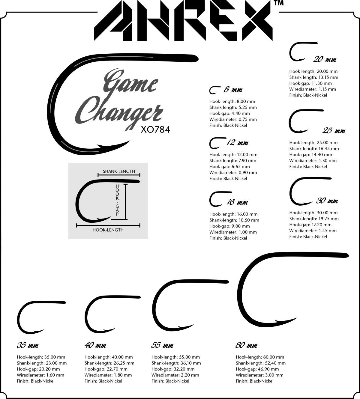 AHREX BC GAME CHANGER HOOK